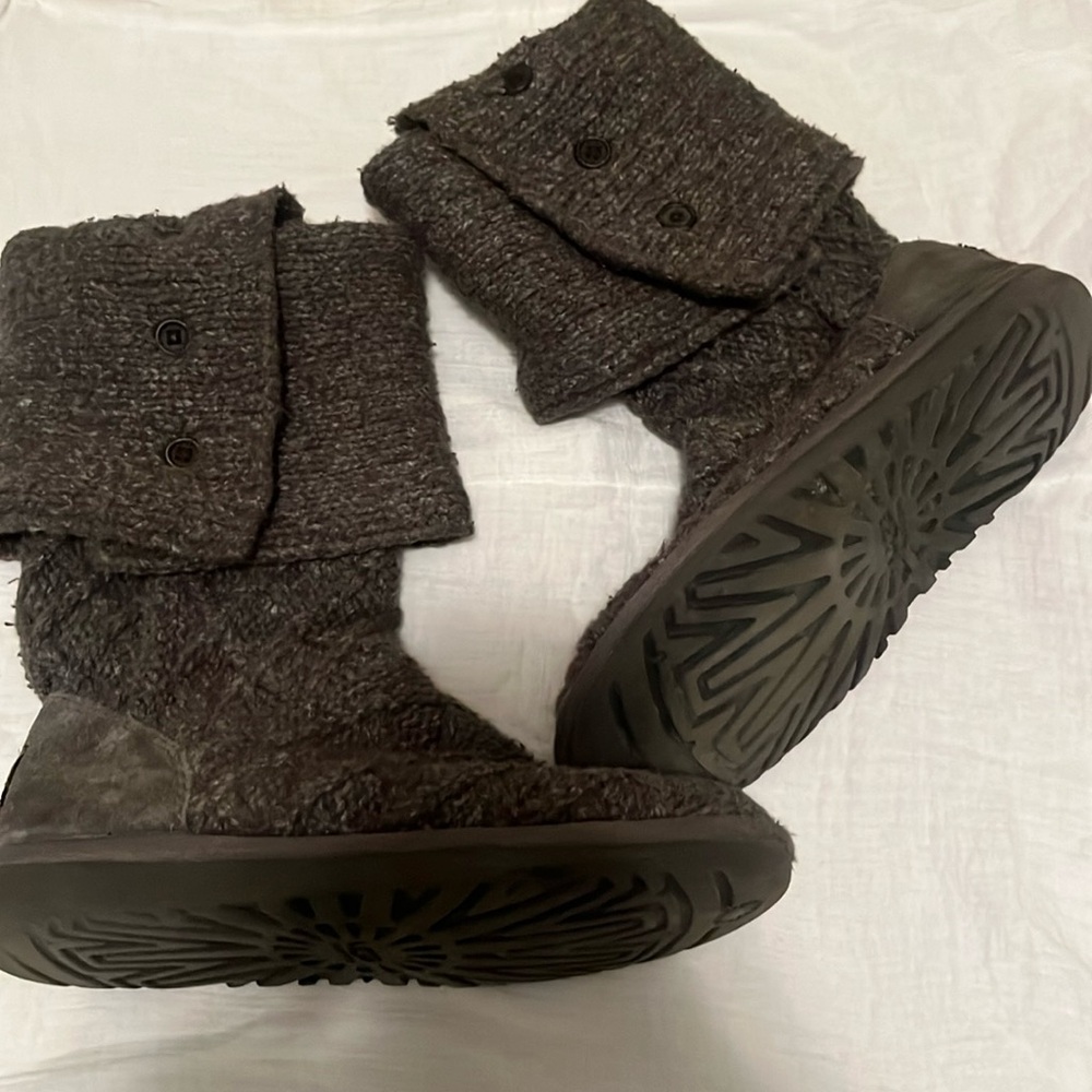 Knit Ugg boots